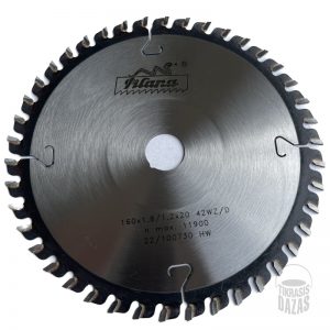 Diskas pjūklui 160x1,8x20 HW42 P91