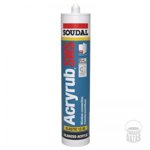 Baltas akrilas Acryrub SWS SOUDAL